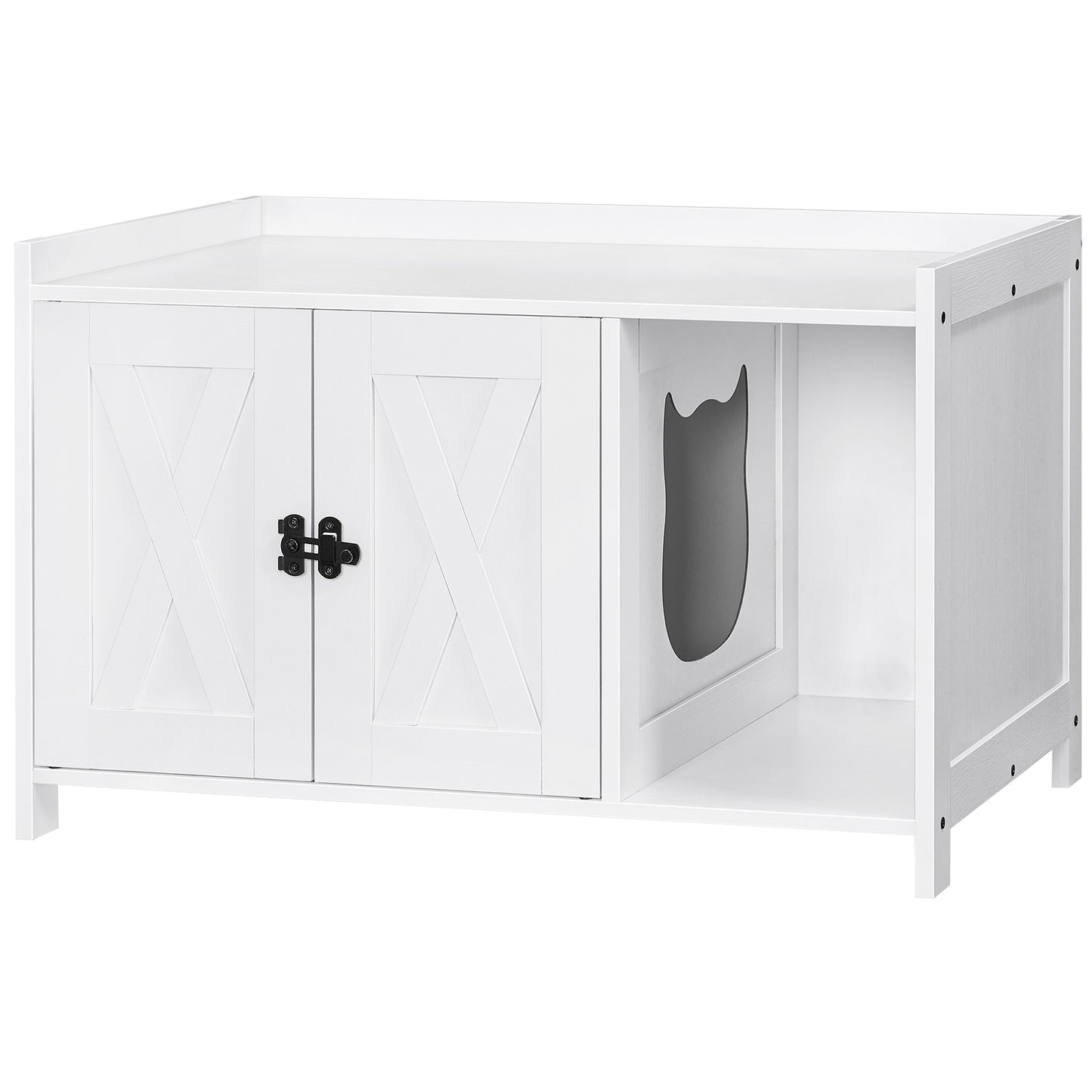 MAHANCRIS 31.5"L Cat Litter Box Enclosure