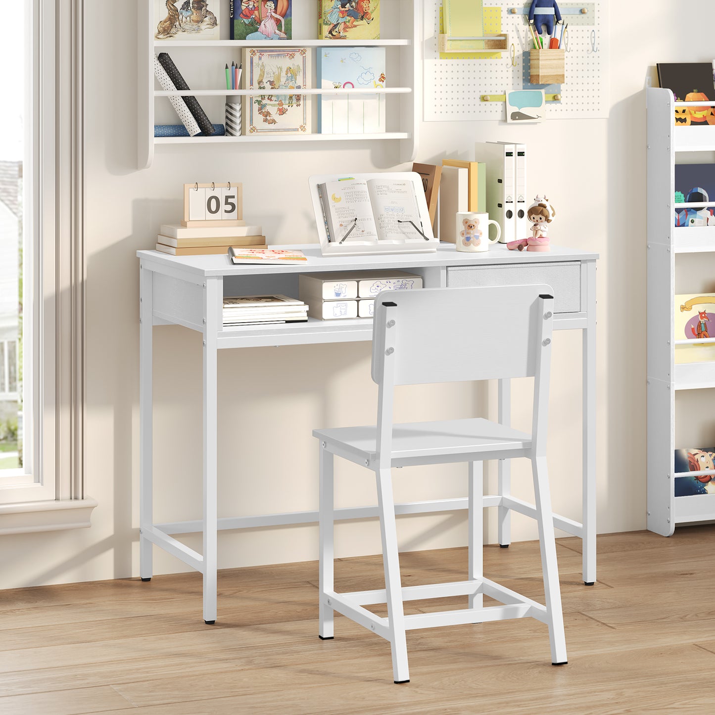 MAHANCRIS Ultimate Ergonomic Kids Desk & Chair Set