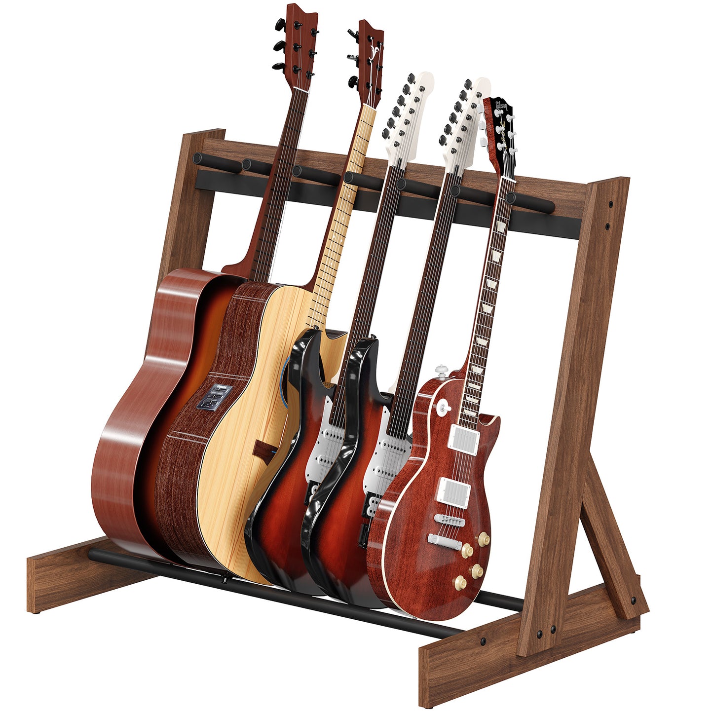 Wulnut Multiple Wooden Guitar Stand