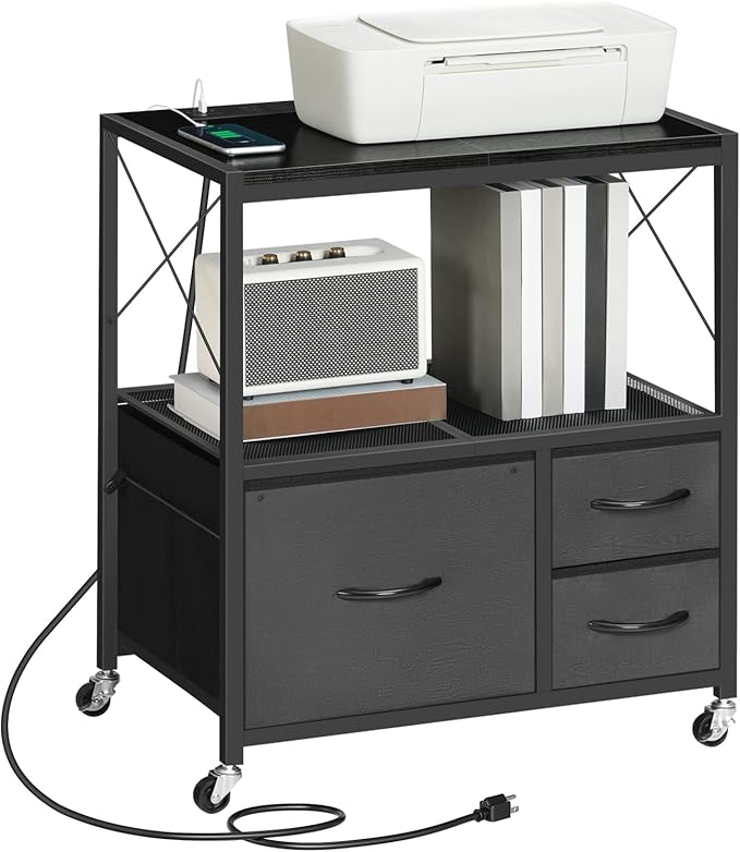 MAHANCRIS 2-tier Industrial Printer Stand