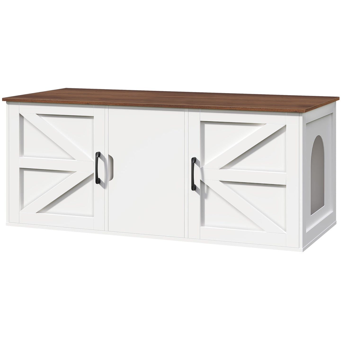 MAHANCRIS 47 inch Cat Hidden Litter Box