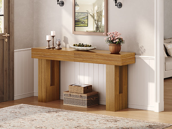 63'' Farmhouse Entryway Table