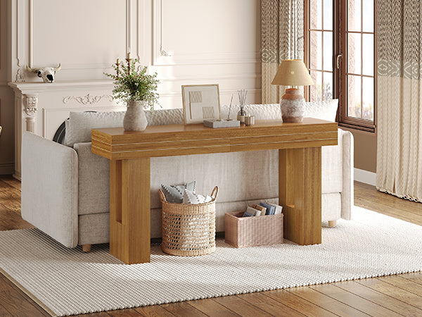 63'' Farmhouse Entryway Table