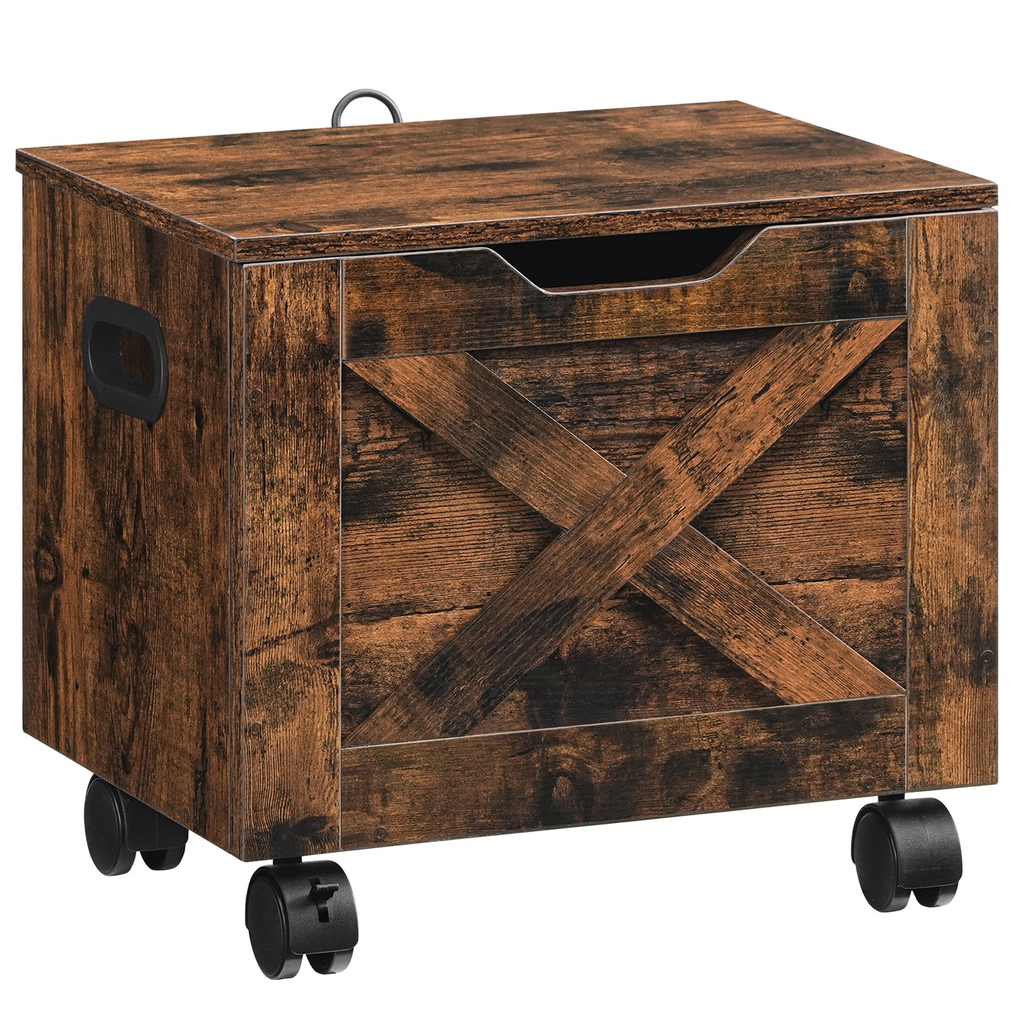 MAHANCRIS Small Rolling Filing Cabinet Under Desk