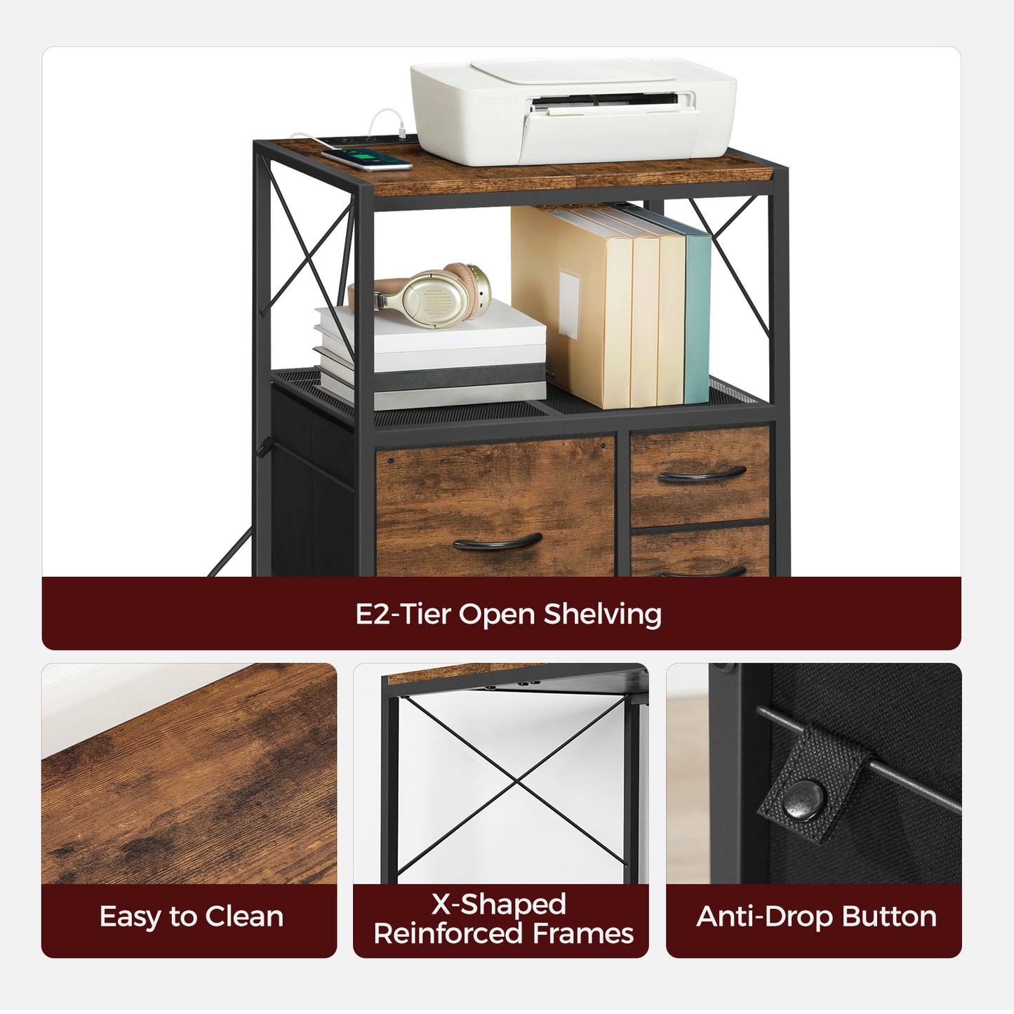 home office printer stand