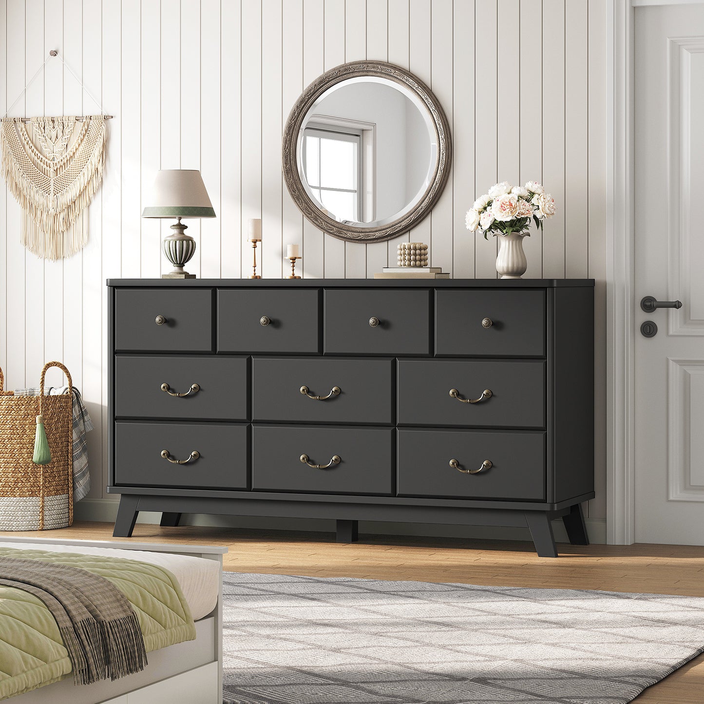 Small Space 10 Drawer Drawers Cabinet – Compact 10-drawer cabinet designed for small spaces, providing efficient storage.