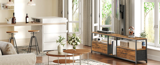 tv stand with drawers for smalle space