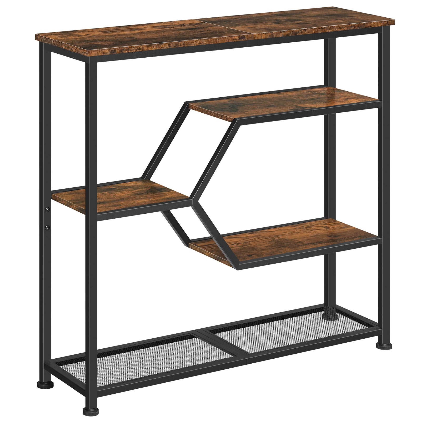4 tier Narrow Long Entryway Table