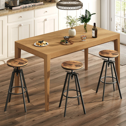 MAHANCRIS Industrial Bar Stools (Set of 2)