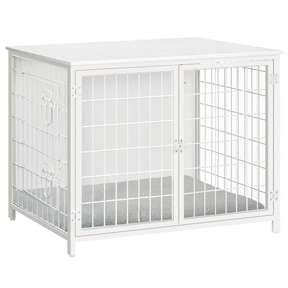white puppy dog crate 