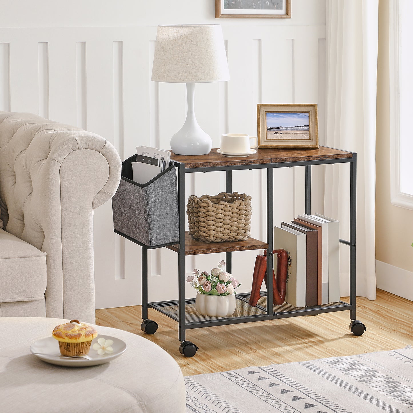 MAHANCRIS Printer Stand with Storage