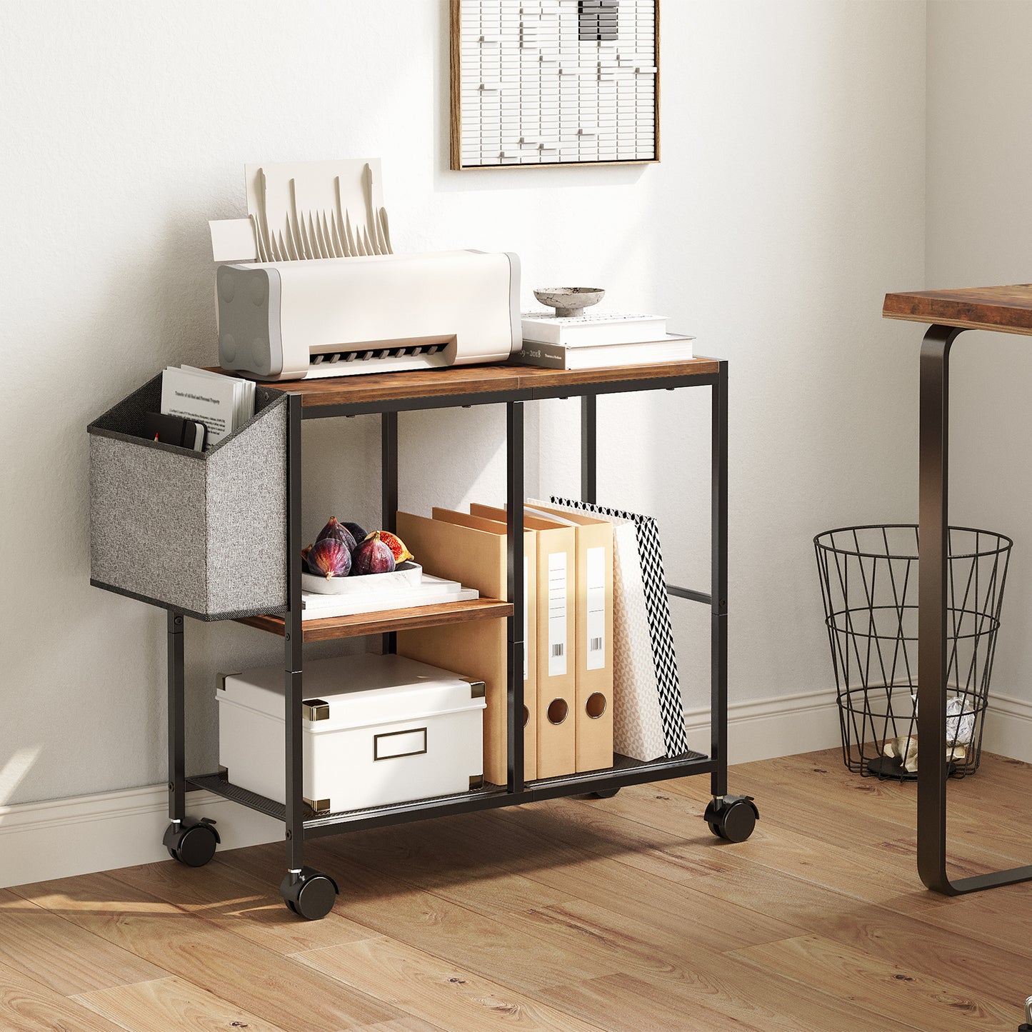 MAHANCRIS Printer Stand with Storage