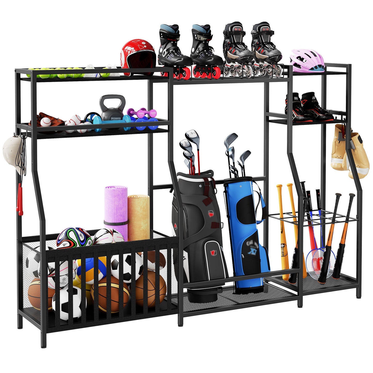 sports equipment storage solutions