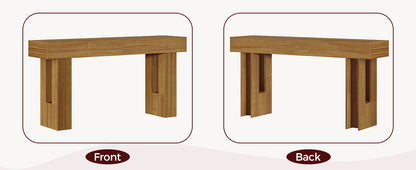 63'' Farmhouse Entryway Table