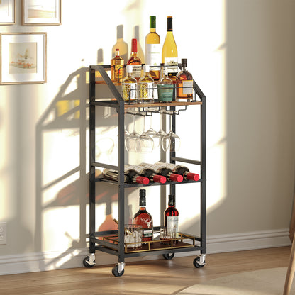 MAHANCRIS 4-Tier Serving Cart for Home