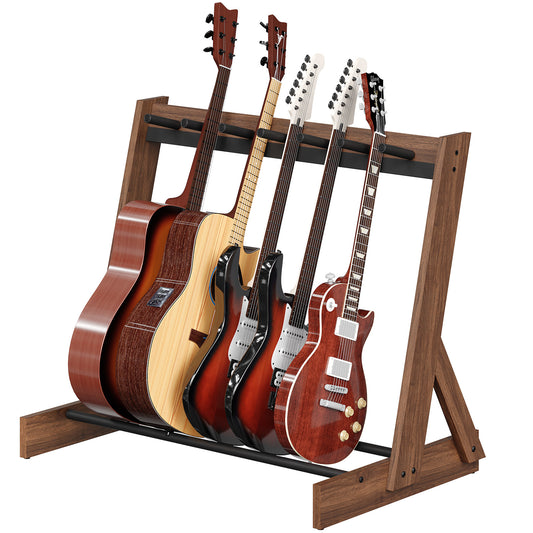 Wulnut Multiple Wooden Guitar Stand