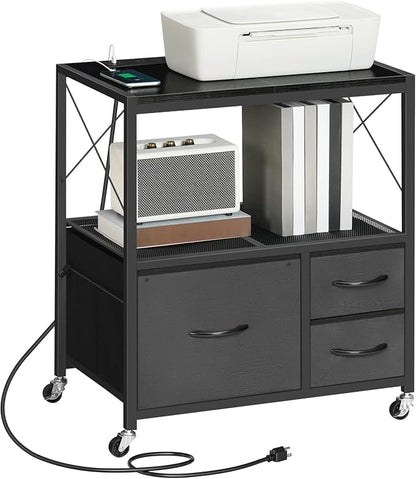 MAHANCRIS 2-tier Industrial Printer Stand