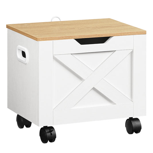 MAHANCRIS Small Rolling Filing Cabinet Under Desk