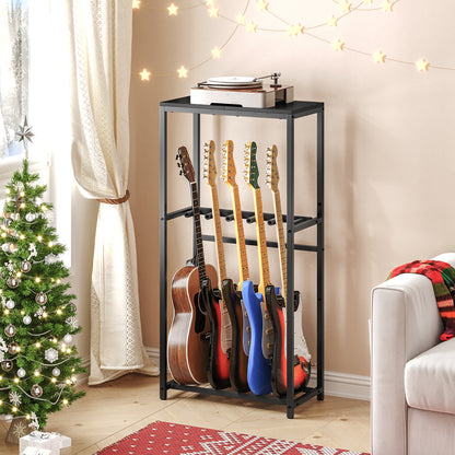 MAHANCRIS 46.5" Guitar Stand for Multiple Guitars