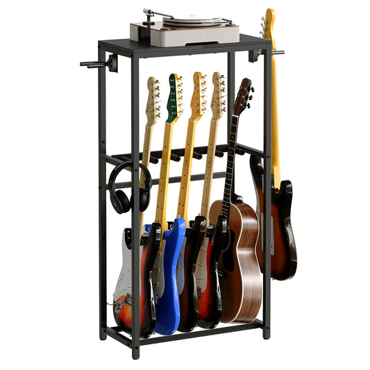 MAHANCRIS 46.5" Guitar Stand for Multiple Guitars