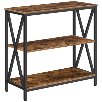 plant storage shelf console table