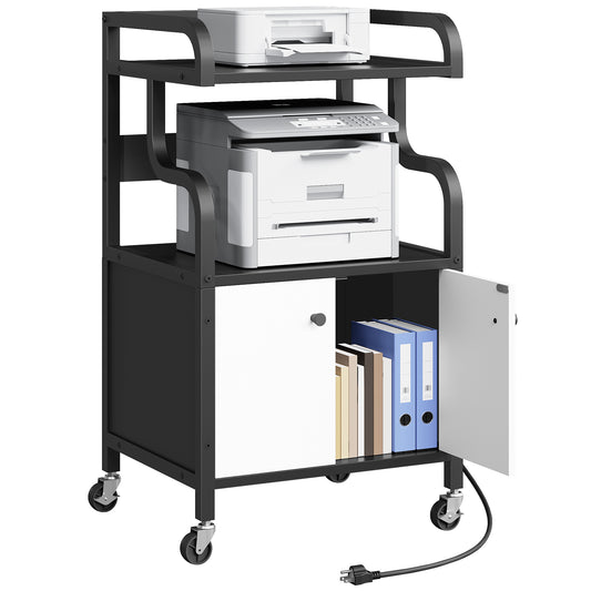 MAHANCRIS 3-tier Printer Stand Cabinet