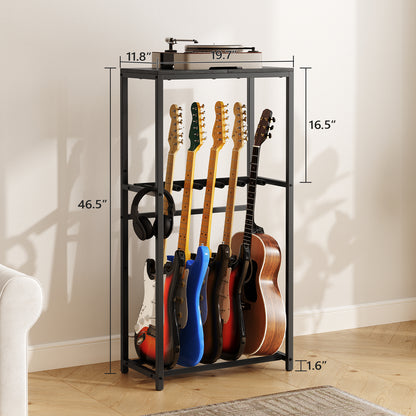 MAHANCRIS 46.5" Guitar Stand for Multiple Guitars