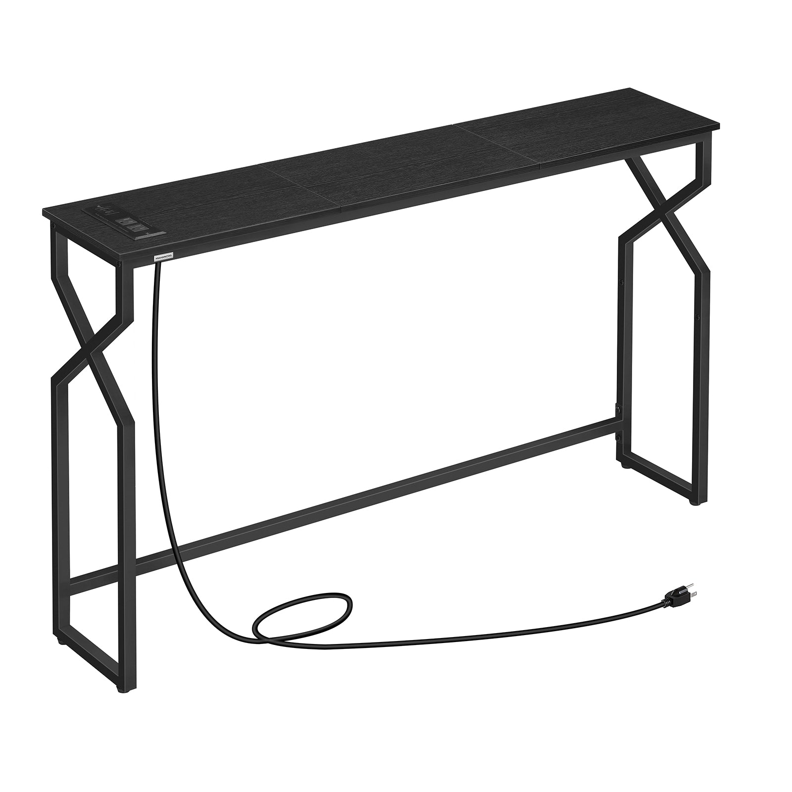 mahancris black entryway table